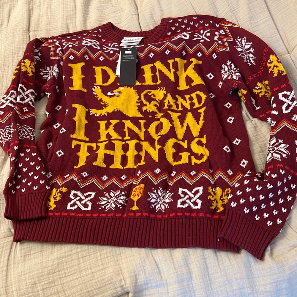Game of Thrones sweater